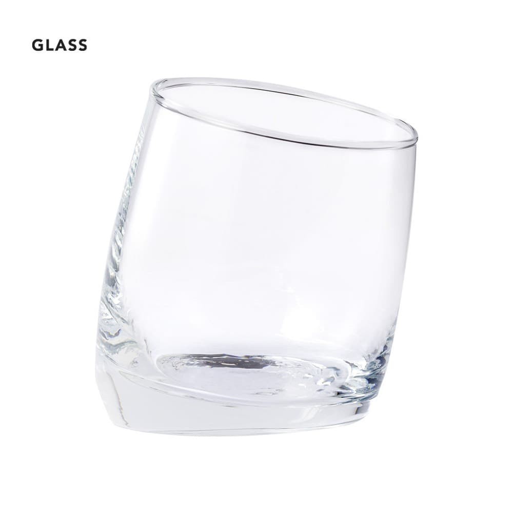 Vaso de cristal inclinado Merzex