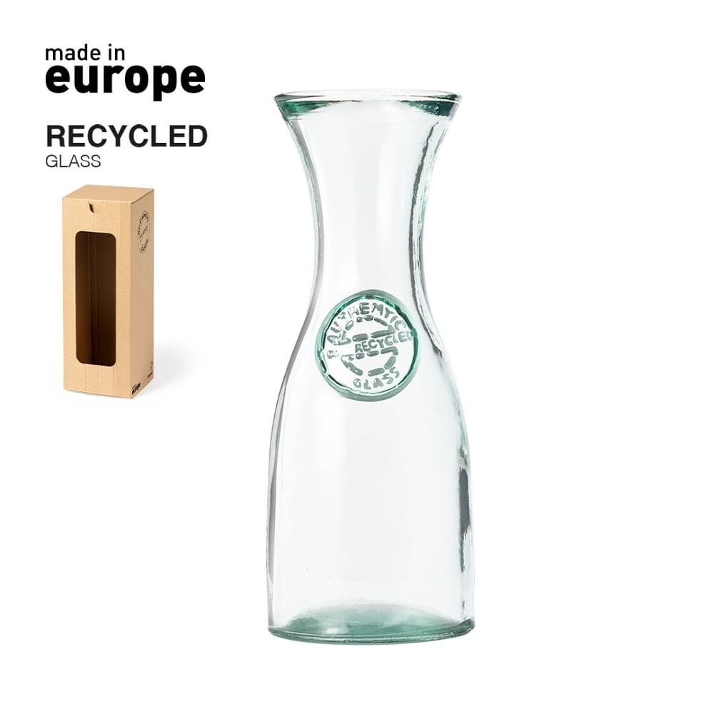 Botella vidrio reciclado 800ml Zaslet