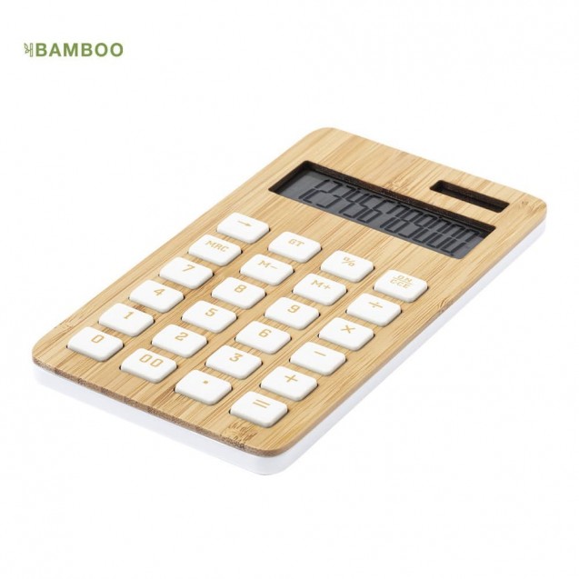 Calculadora de bambú Greta