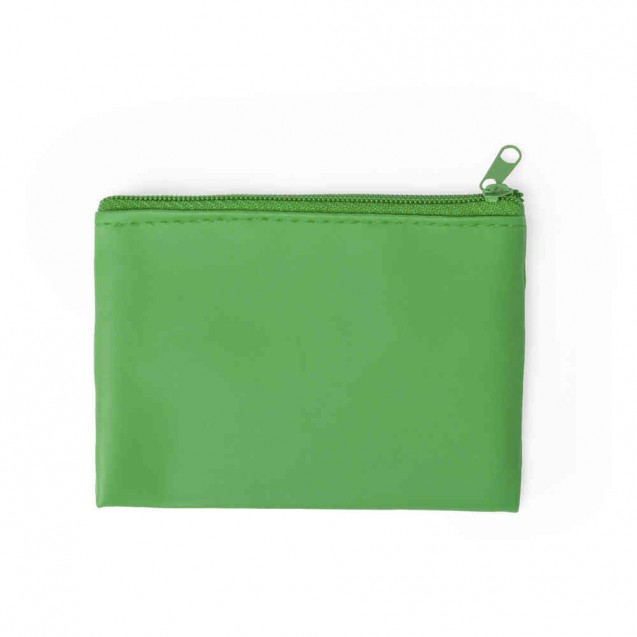 Monedero polipiel con cremallera Dramix