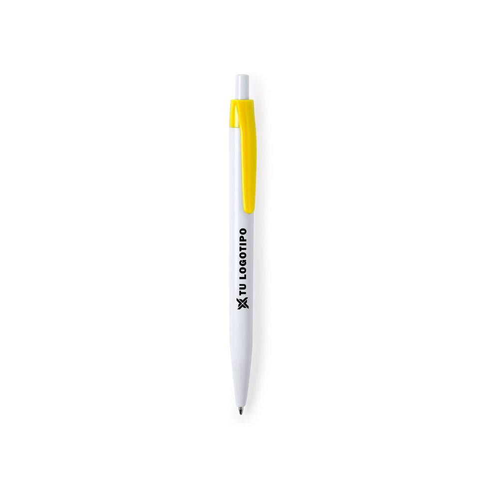 Bolígrafo bicolor con pulsador Kific