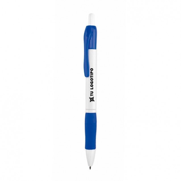 Bolígrafo bicolor con pulsador Zufer