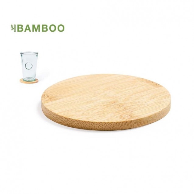 Posavasos de bambú Derrik