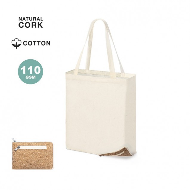 Bolsa plegable nature base de corcho Charel