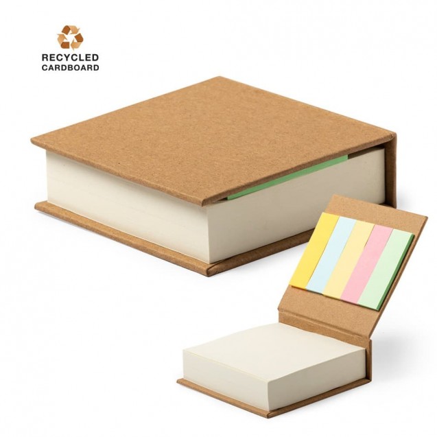Portanotas de cartón reciclado Leryl